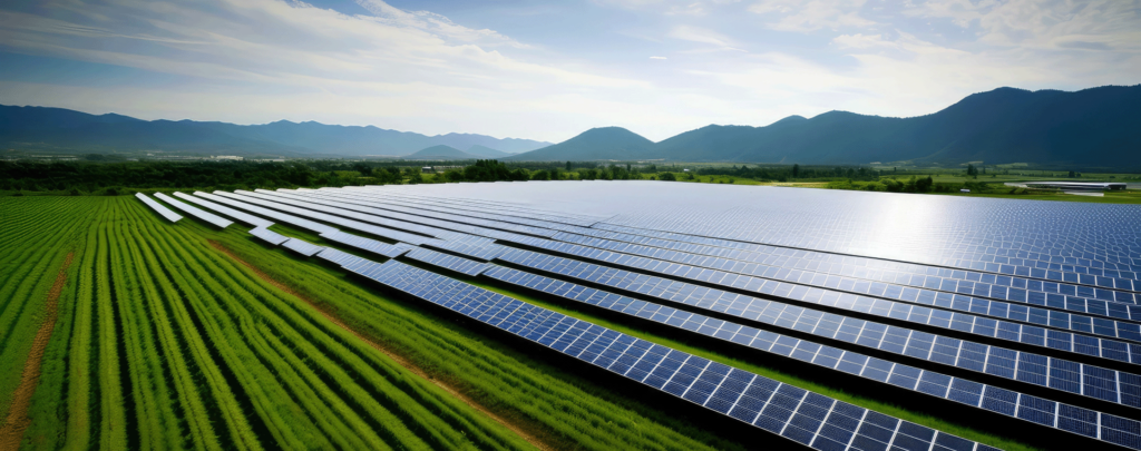 Commercial solar hydroseeding project image